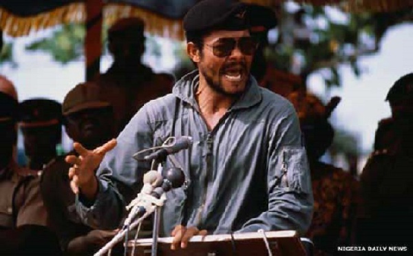 The late Jerry John Rawlings