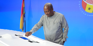 John Dramani Mahama is the President of Ghana