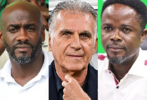 Otto Addo, Queiroz And Kwaku Yeboah 