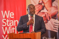 Daniel Addo, Chief Executive Officer of Consolidated Bank Ghana (CBG)