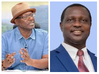 Professor Stephen Kwaku Asare (L) and Dr Yaw Osei Adutwum (R)