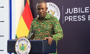 The dismissal of Adu Boahen was announced by Eugene Arhin in a statement
