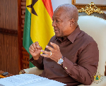 John Dramani Mahama is the President of Ghana