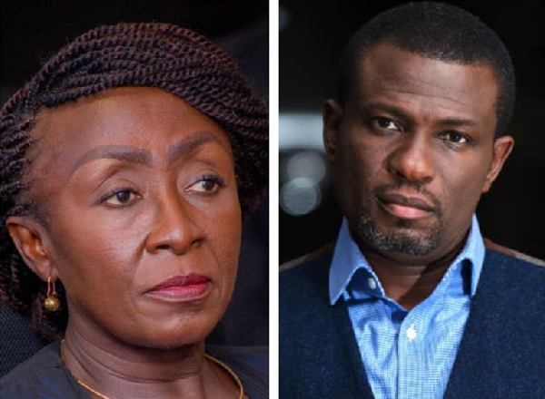 Dzifa Gomashie and Mark Okraku-Mantey