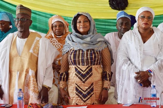 Gender Minister, Hon. Otiko Afisa Djaba encouraged women to work hard