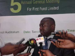Samuel Asiedu, Managing Director (MD) of FirstBanC