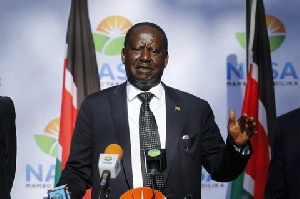 Azimio la Umoja Coalition Leader Raila Odinga