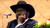 South Sudan's President Salva Kiir. PHOTO | AFP