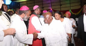 Nana Addo told the world that the battle was the Lord