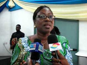 Mrs Dzifa Aku Attivor, Transport Minister