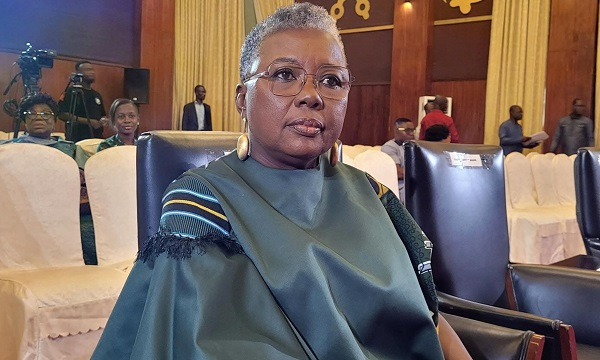 Fisheries and Aquaculture Minister Madam Emelia Arthur