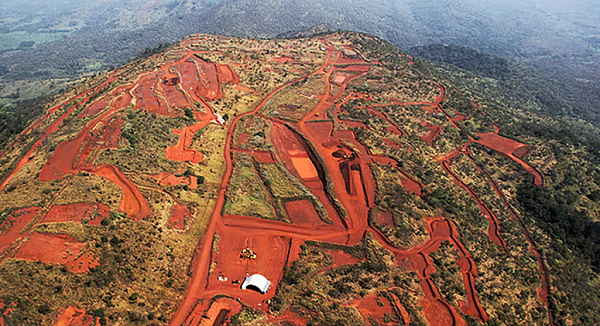 Guinea has begun exporting iron ore from Simandou