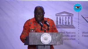 President Nana Addo Dankwa Akufo-Addo says corruption is reducing under his tenure