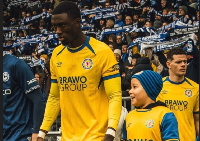 The German-Ghanaian attacker scored to reduce the deficit for the visitors