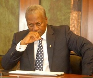 Mahama Worried