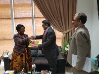 Cecilia Dapaah wooed the Indian High Commissioner and Iranian Ambassador to invest in Ghana