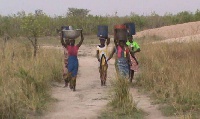 Residents travel long distances for potable water
