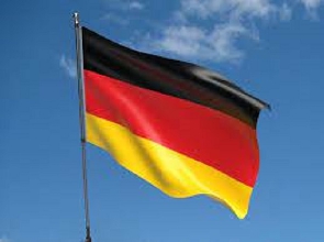 The national flag of Germany
