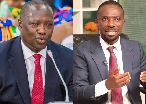 Emmanuel Armah-Kofi Buah (L) and Dennis Miracles Aboagye (R)