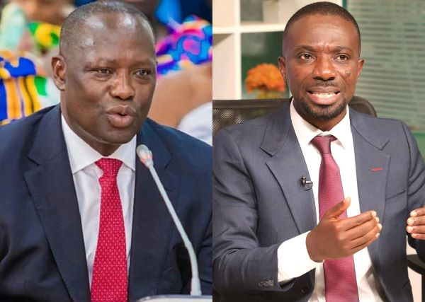 Emmanuel Armah-Kofi Buah (L) and Dennis Miracles Aboagye (R)