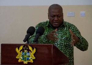 Library photo: President Mahama