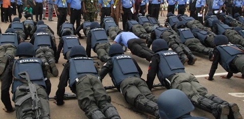 Police training school opens despite coronavirus scare