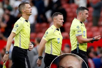 Matt Donohue (L) and Blake Antrobus (M) have been stood down