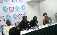 Pete Edochie, KSM at the press conference