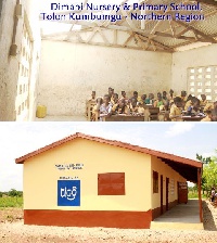 the new Dimabi Nursery and Primary School in Tolon