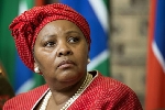 South African parliament speaker hands herself in to police