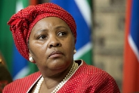 Nosiviwe Mapisa-Nqakula is accused of soliciting bribes when she served as defence minister