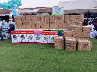 The items donated by the former NDC chairman through his foundation