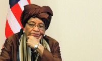 Liberian president, Madam Ellen Johnson Sirleaf.