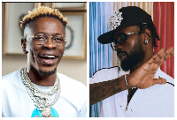 Ghanaian musicians Shatta Wale and Black Sherif
