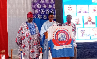 First Vice President of GNAPS (M), reading the address on behalf of the National President
