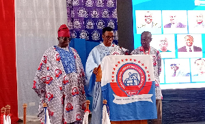 First Vice President of GNAPS (M), reading the address on behalf of the National President