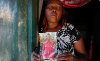 Rose Wanyua Wanjiku, elder sister to Agnes Wanjiru, 20, allegedly killed by British soldier in 2012