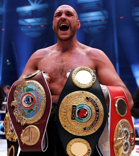 WBC champion, Tyson Fury