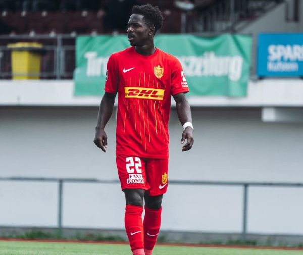 Ghanaian forward Prince Amoako Junior
