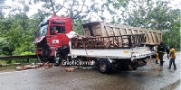 The accident involved a KIA truck with registration number AS 6005 - 09
