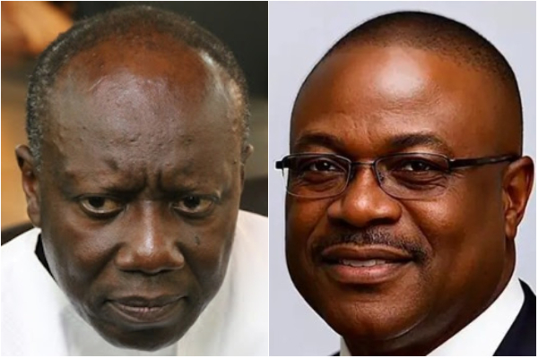 The write has challenged news that Ofori-Atta and Ernest Akore have been placed on a list