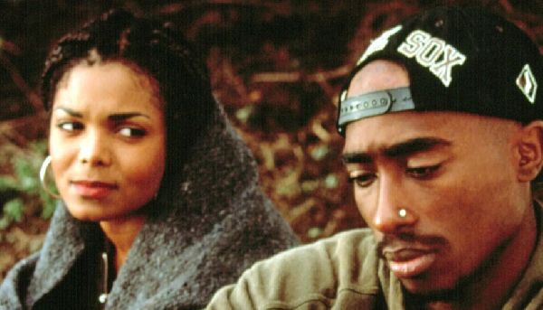 Janet Jackson and Tupac in 'Poetic Justice' (Courtesy of Everett Collection)