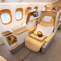 An Emirates Business Class Cabin Photo Credit: Emirates Airline