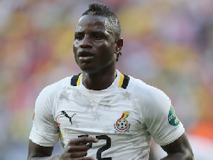 Ghana midfielder, Mubarak Wakaso