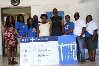 Group picture with Staff and Week one and two Camel Promotion Grand prize Winners
