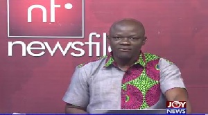 Samson Lardy Anyenini , Legal Practitioner and host of Newsfile