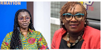 MP for Ablekuma West Constituency, Ursula Owusu-Ekuful and MP for Awutu Senya East, Hawa Koomson