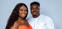 TV Presenter Stacy and husband, Okyeame Quophi