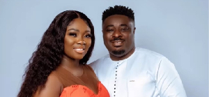 TV Presenter Stacy and husband, Okyeame Quophi