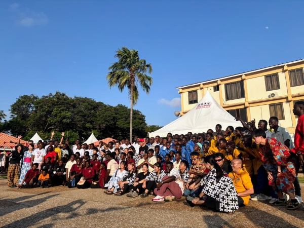 The Yosakoi festival celebrated the beauty of cross-cultural interaction between Ghana and Japan
